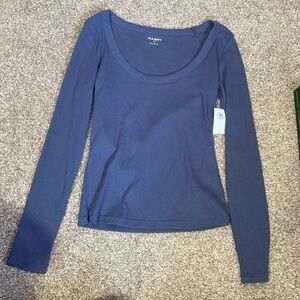 Blue long sleeve size s